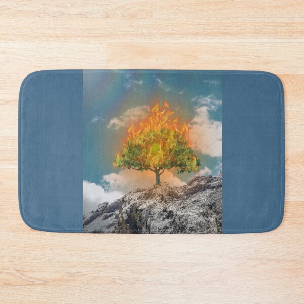 Item preview, burning tree designed and sold by RayanneArt.