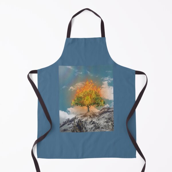 Item preview, burning tree designed and sold by RayanneArt.