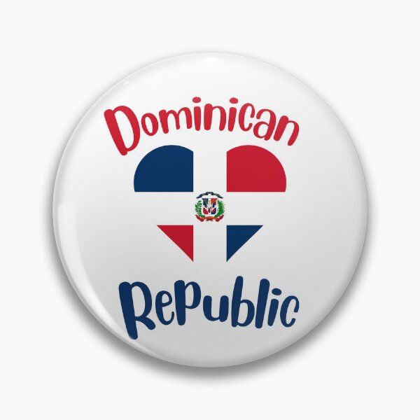 Item preview, Love Dominican Republic Red and Blue designed and sold by taniastyle.