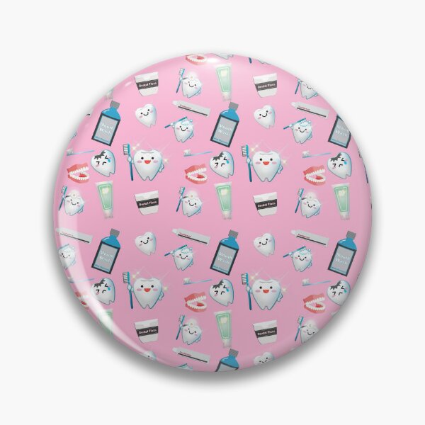 Item preview, Dental Pattern Pink Background designed and sold by DonnaSiggy.