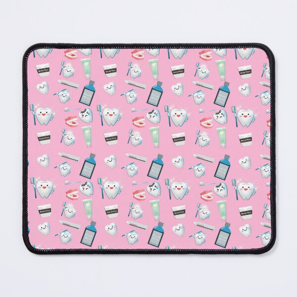 Item preview, Dental Pattern Pink Background designed and sold by DonnaSiggy.