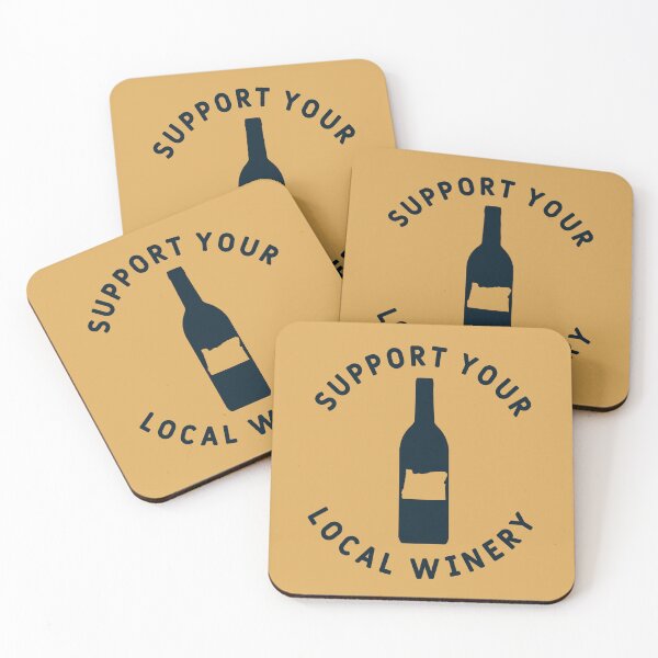 Item preview, Support Your Local Winery Oregon designed and sold by fearcity.