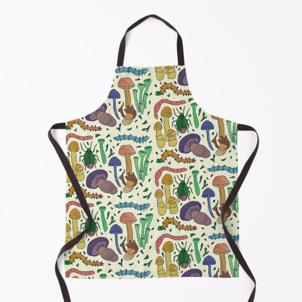 Item preview, Grubs, Bugs, and Mushrooms designed and sold by Audrey Pearson.