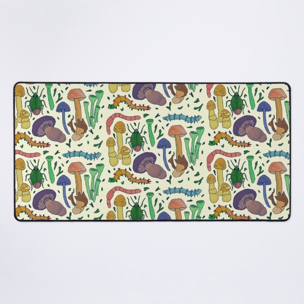 Item preview, Grubs, Bugs, and Mushrooms designed and sold by Audrey Pearson.