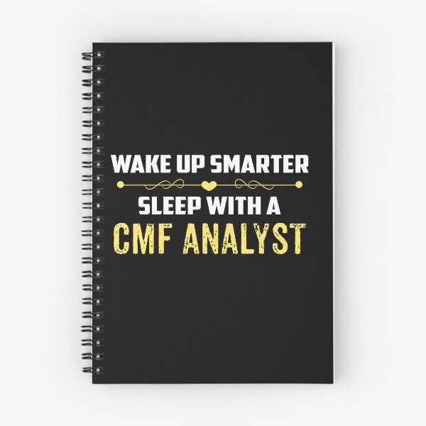 Item preview, Wake Up Smarter Sleep With A CMF ANALYST designed and sold by Just Be Different.