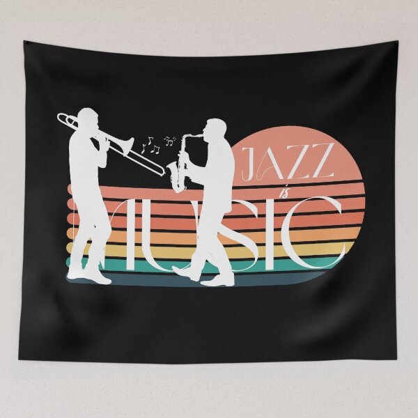 Item preview, Jazz is Music Vintage Vibes designed and sold by Nancyanna.