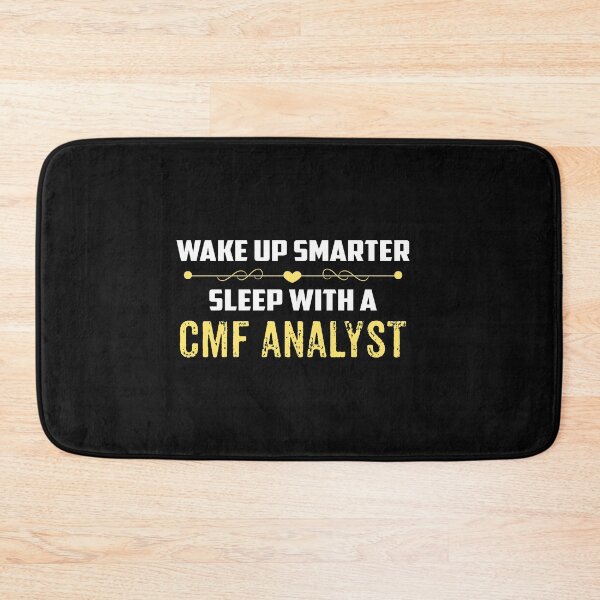 Item preview, Wake Up Smarter Sleep With A CMF ANALYST designed and sold by Just Be Different.
