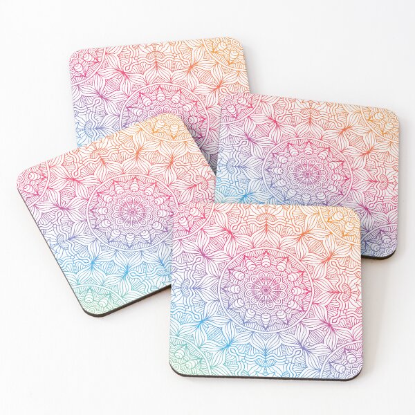 Item preview, Rainbow Mandala designed and sold by starsdesigns.