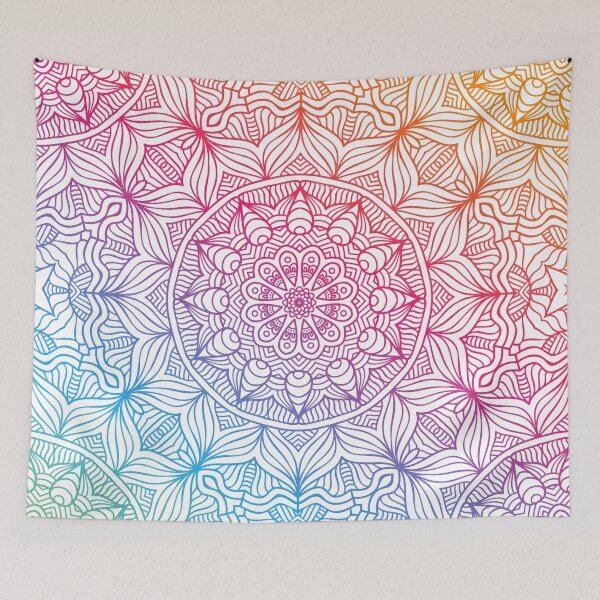 Item preview, Rainbow Mandala designed and sold by starsdesigns.