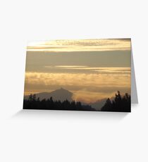 Black Butte Fire Scene 2007 Greeting Card