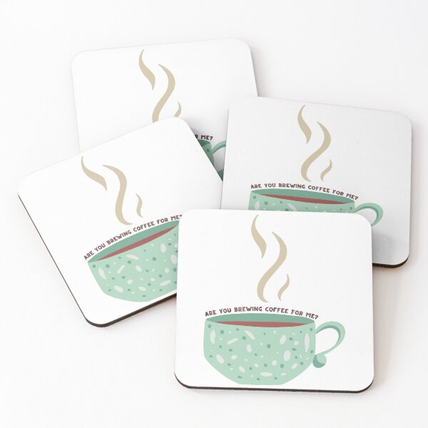 Item preview, Are you brewing coffee for me, cute mosaic coffee mug designed and sold by Emily Roberts.