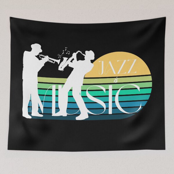 Item preview, Jazz is Music Vintage Vibes designed and sold by Nancyanna.