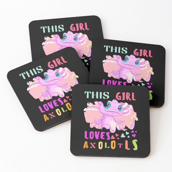 Item preview, This girl loves axolotls designed and sold by BronikowskiART.