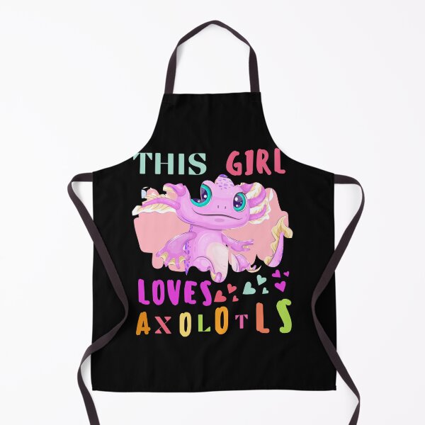 Item preview, This girl loves axolotls designed and sold by BronikowskiART.