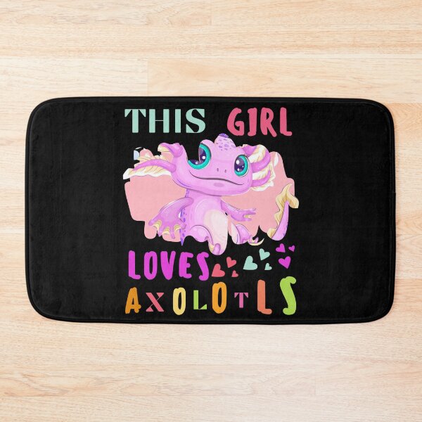 Item preview, This girl loves axolotls designed and sold by BronikowskiART.