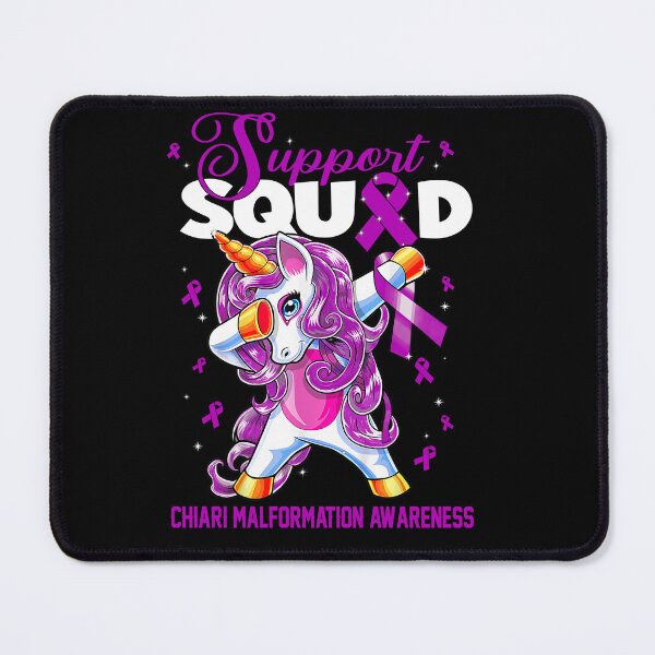 Item preview, Cute Unicorn Support Squad Chiari Malformation Awareness Men Women Kid designed and sold by tenjun16.