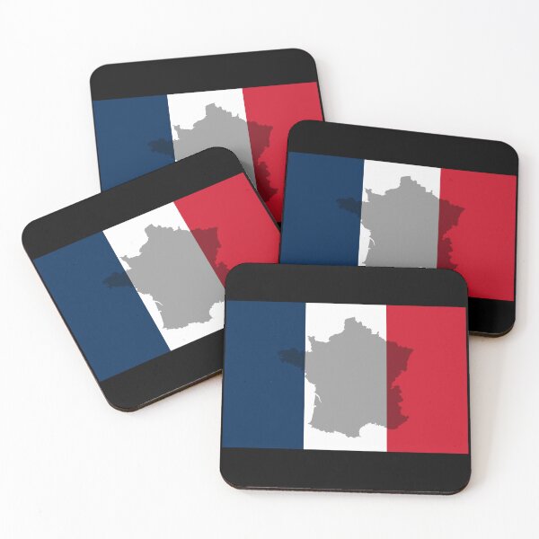 Item preview, The French flag with the country in the background designed and sold by fosben.