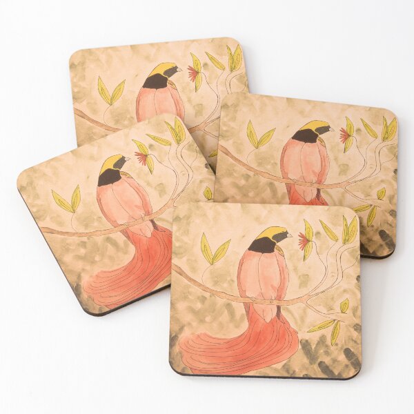 Item preview, Bird of Paradise Watercolor in Sepia designed and sold by TurnipWilson.