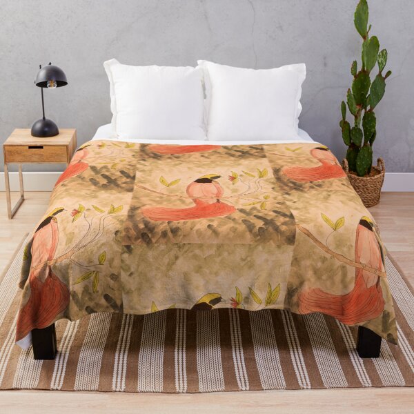 Item preview, Bird of Paradise Watercolor in Sepia designed and sold by TurnipWilson.