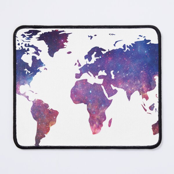 Item preview, Galaxy World Map designed and sold by Rare View.