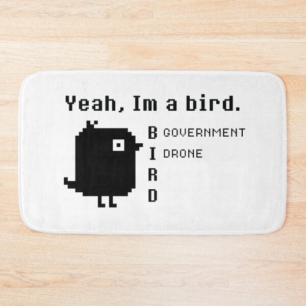 Item preview, Yeah im a government bird drone Retro 8 bit designed and sold by TheMattDesigns.