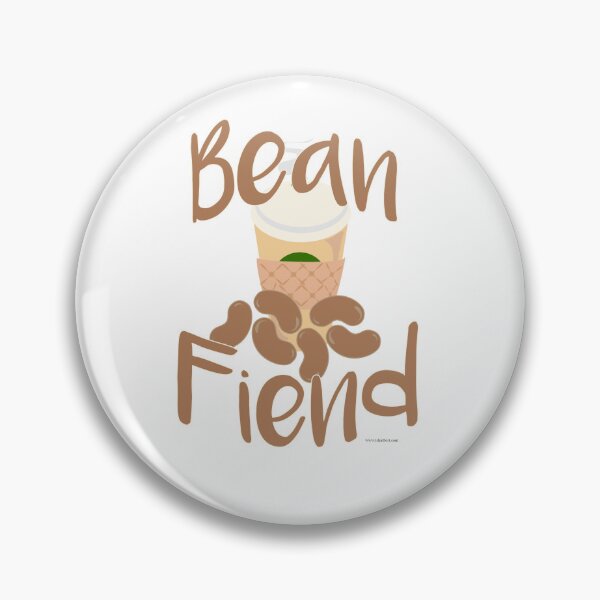 Item preview, Coffee Bean Fiend Fun Beverage Slogan designed and sold by mytshirtfort.