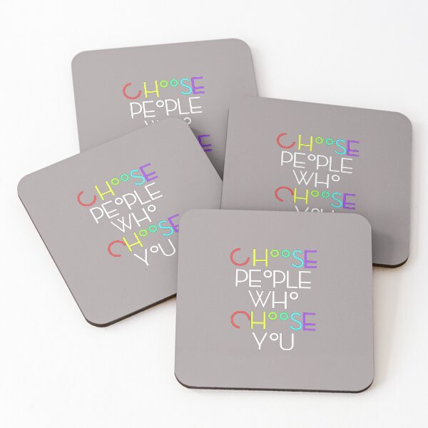 Item preview, Choose people who choose you t-shirt. designed and sold by Lachkarstore.