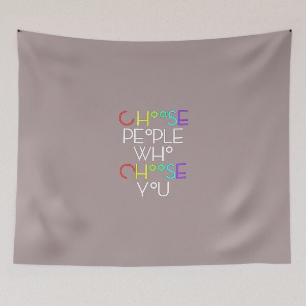 Item preview, Choose people who choose you t-shirt. designed and sold by Lachkarstore.