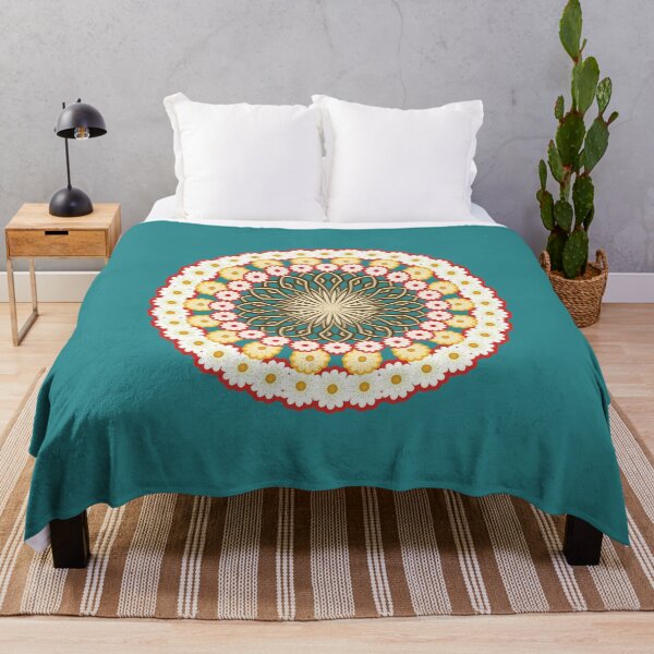 Item preview, Round floral design designed and sold by Gaspar Avila.