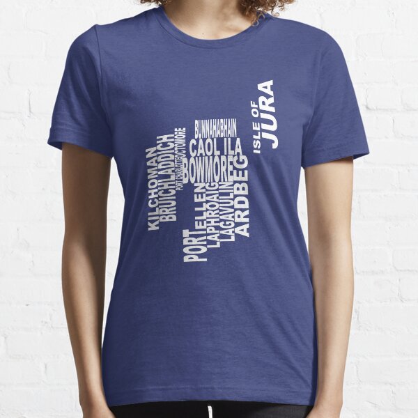 Islay Distillery Map Essential T-Shirt