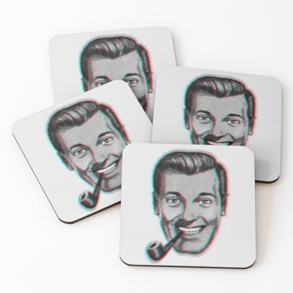 Item preview, Anaglyph 3D J.R. Bob Dobbs: Church Of The Subgenius designed and sold by jesseladret.