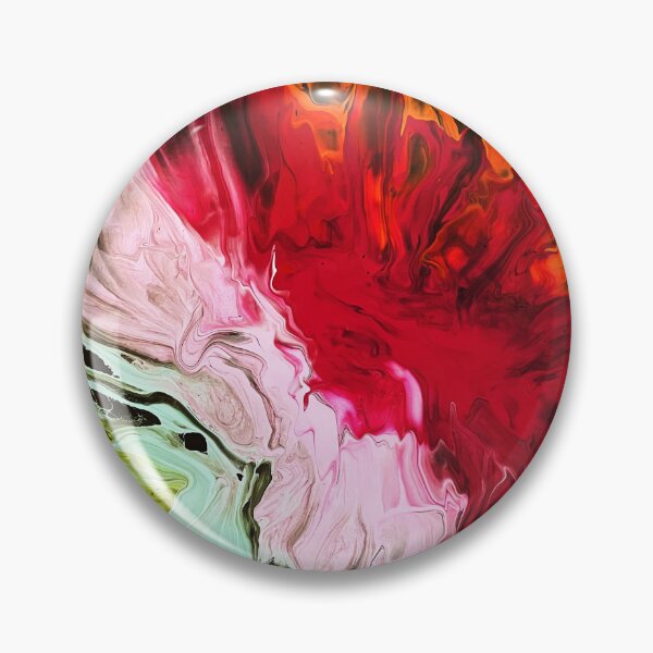 Item preview, Blackfire abstract acrylic on canvas designed and sold by Color Splash Gallery.