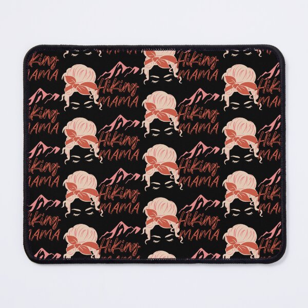 Item preview, Messy Bun Hiking Mama designed and sold by Rally-Girl.