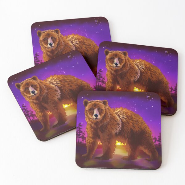 Item preview, Sunset Bear designed and sold by Crotalus Creatures.