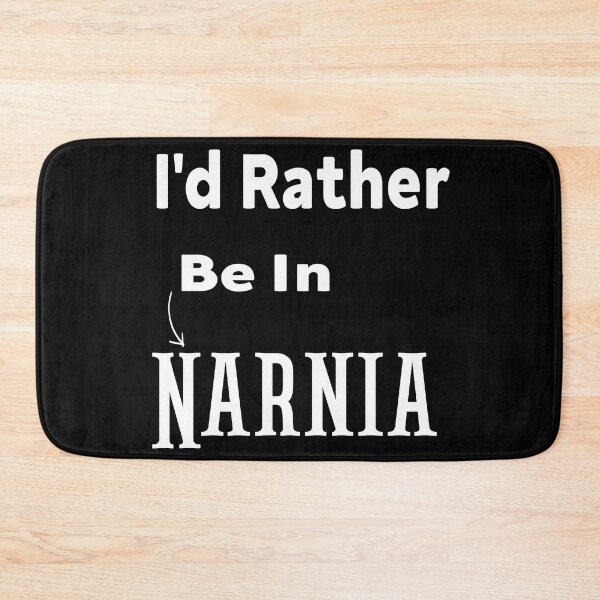 Item preview, I'd Rather Be In Narnia   Narnia inspired , Funny Narnia  designed and sold by chihuahua-hub.