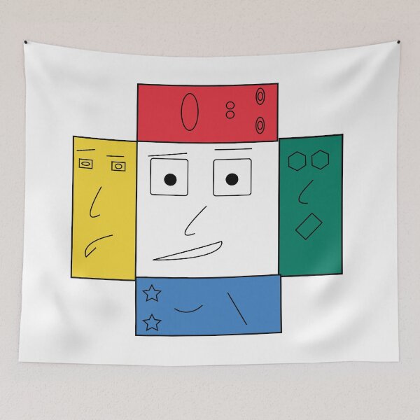 Item preview, Quest Squares Faces designed and sold by weirdandstrange.