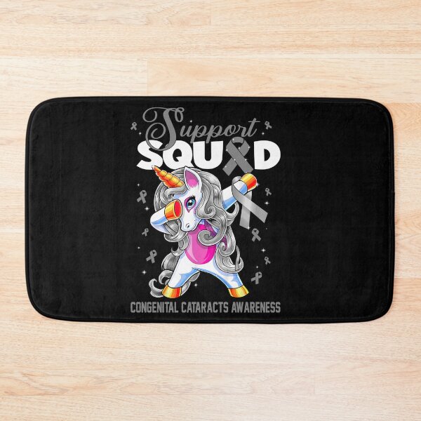Item preview, Cute Unicorn Support Squad Congenital Cataracts Awareness Men Women Kid designed and sold by tenjun16.