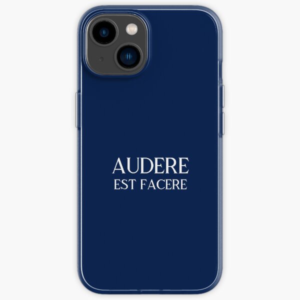 audere est facere handlettering font - to dare is to do iPhone Case for  Sale by clanman