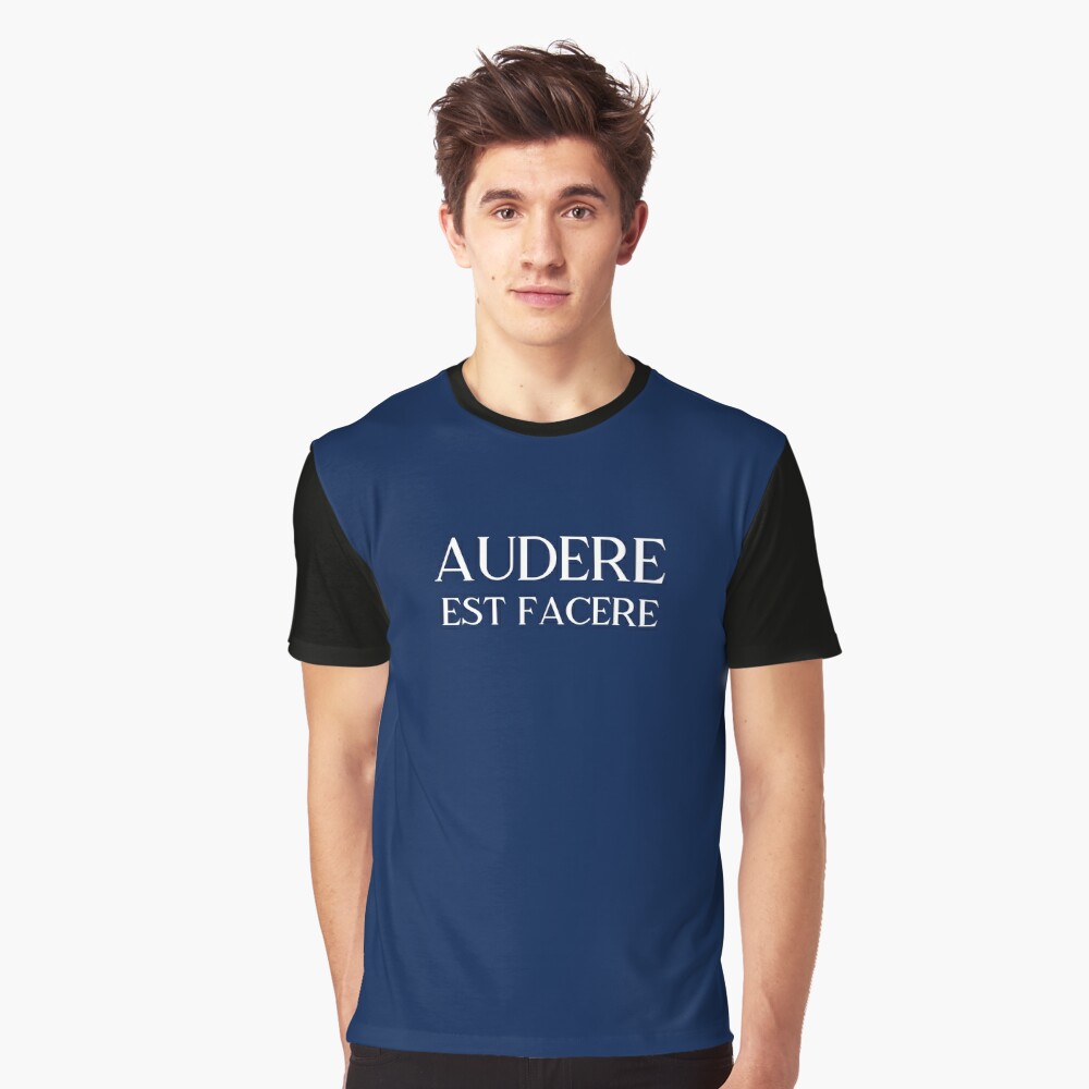 Tottenham Unisex Men's T-shirt Audere Est Facere 