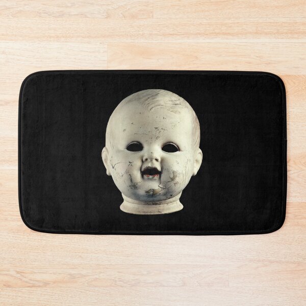 Item preview, Spooky Vintage Scary Evil Doll Head from Hell designed and sold by Bill Herrin.