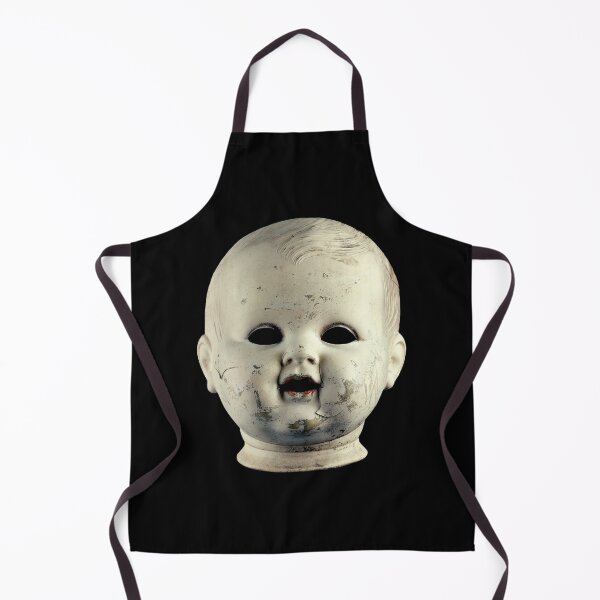 Item preview, Spooky Vintage Scary Evil Doll Head from Hell designed and sold by Bill Herrin.