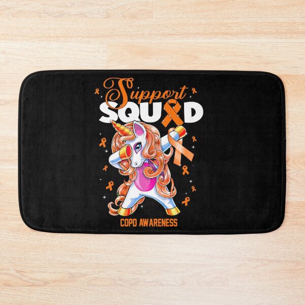 Item preview, Cute Unicorn Support Squad COPD Awareness Men Women Kid designed and sold by tenjun16.