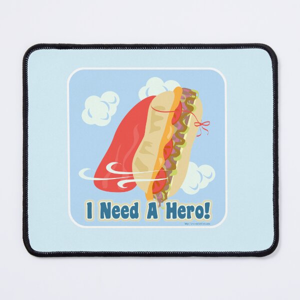Item preview, Hero Sandwich Fun Super Cartoon Design designed and sold by mytshirtfort.