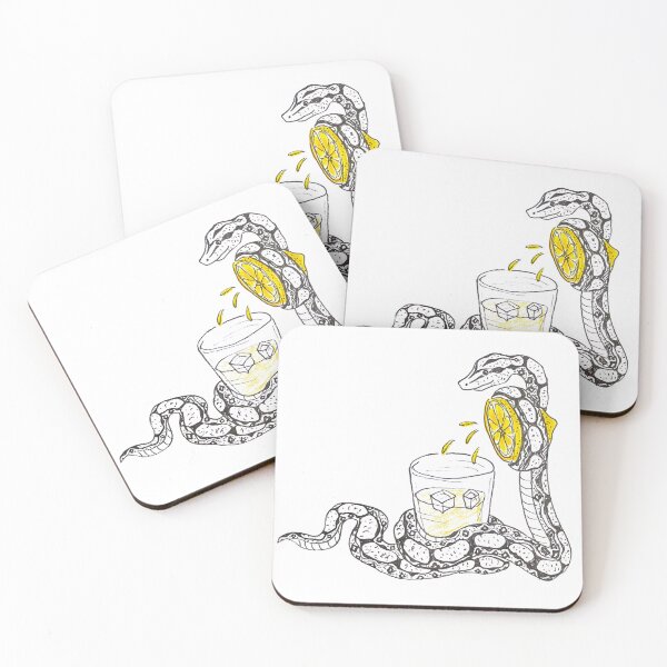 Item preview, Anaconda Snake Squeezing Lemonade designed and sold by nimbledoodle.