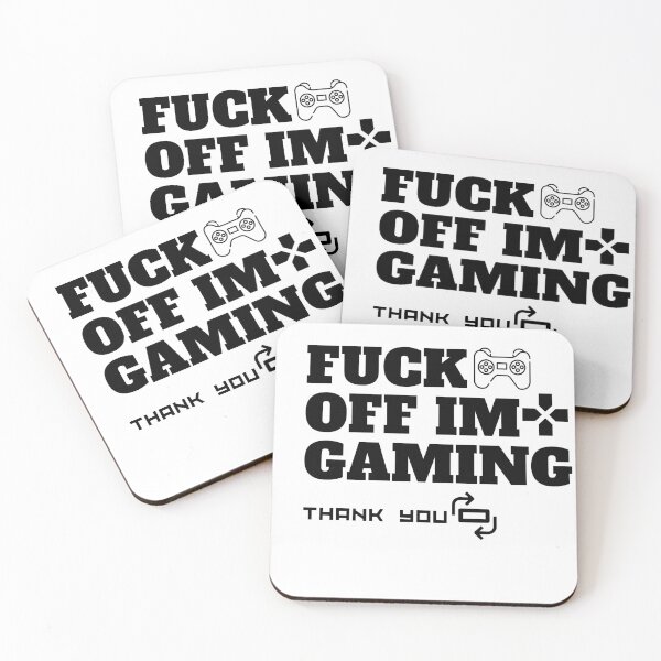 Item preview, Fuck Off Im Gaming ,Graphic Novelty Sarcastic T-shirt designed and sold by dakis.