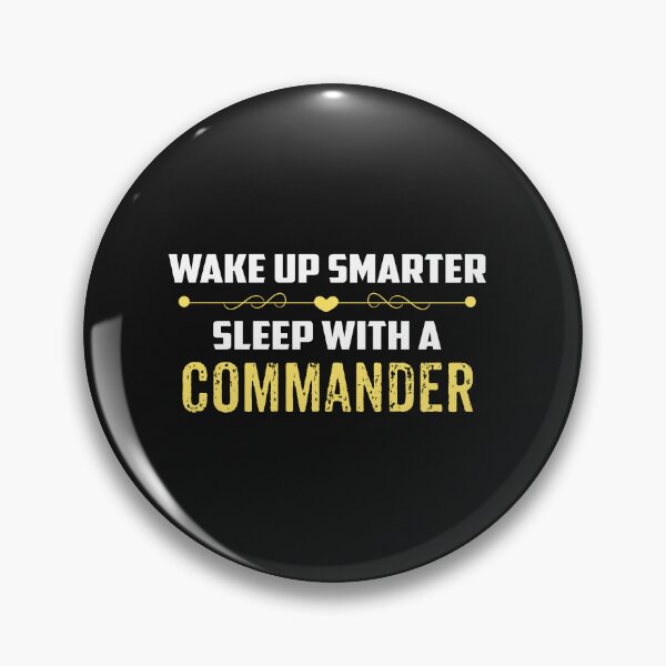 Item preview, Wake Up Smarter Sleep With A COMMANDER designed and sold by Just Be Different.