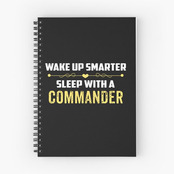 Item preview, Wake Up Smarter Sleep With A COMMANDER designed and sold by Just Be Different.