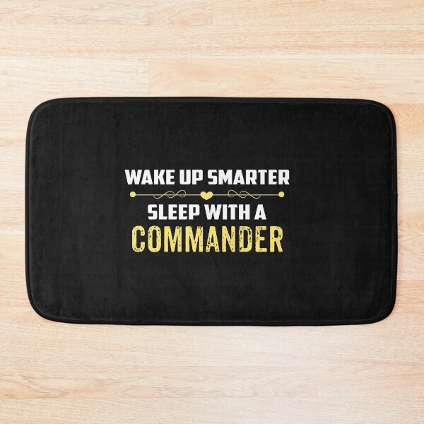 Item preview, Wake Up Smarter Sleep With A COMMANDER designed and sold by Just Be Different.