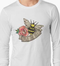 RETTE die Bienen! Langarmshirt