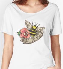 Camiseta ancha AHORRA las abejas!